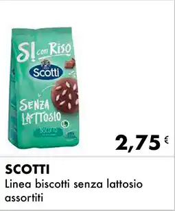 Iper Tosano SCOTTI Linea biscotti senza lattosio assortiti offerta