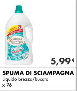 Iper Tosano SPUMA DI SCIAMPAGNA Liquido brezza/bucato offerta