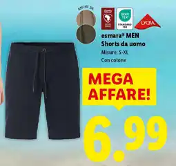 Lidl esmara MEN Shorts da uomo offerta