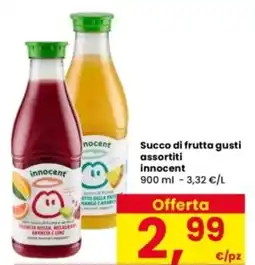 Interspar Succo di frutta gusti assortiti innocent offerta