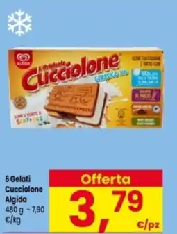Interspar 6 Gelati Cucciolone Algida offerta