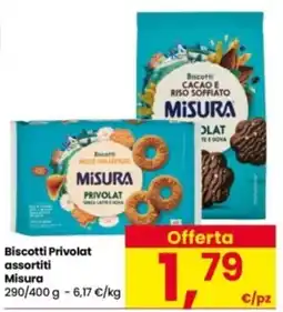 Interspar Biscotti Privolat assortiti Misura offerta