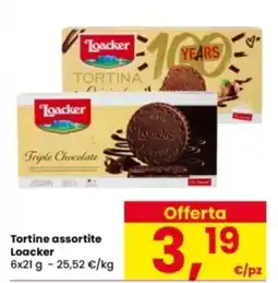 Interspar Tortine assortite Loacker offerta