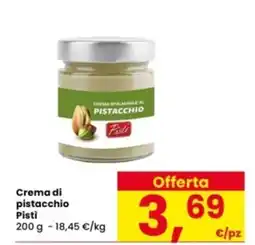 Interspar Crema di pistacchio Pisti offerta