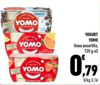 Conad Yomo Yogurt Linea Assortita 125 g x2 offerta