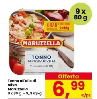 Interspar Tonno all'olio di oliva Maruzzella offerta