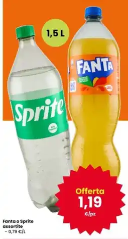 Interspar Fanta o Sprite assortite offerta