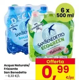 Interspar Acqua Naturale/ Frizzante San Benedetto offerta