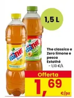 Interspar The classico e Zero limone e pesca Estathé offerta