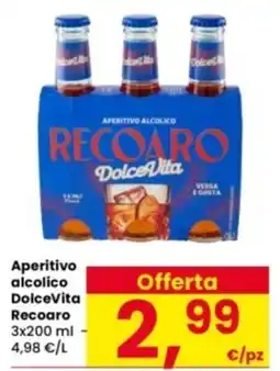 Interspar Aperitivo alcolico Dolcevita Recoaro offerta