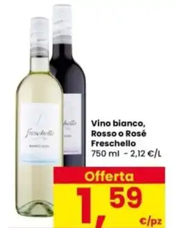 Interspar Vino bianco, Rosso o Rosé Freschello offerta