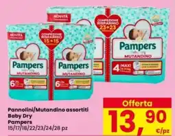 Interspar Pannolini/Mutandino assortiti Baby Dry Pampers offerta