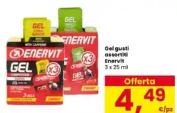 Interspar Gel gusti assortiti Enervit offerta