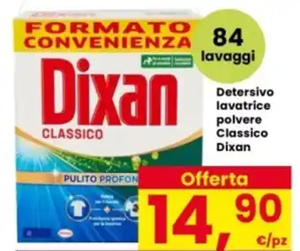 Interspar Detersivo lavatrice polvere Classico Dixan offerta