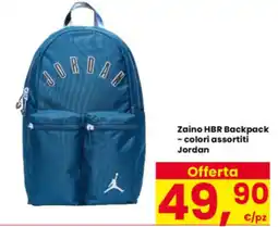 Interspar Zaino HBR Backpack - colori assortiti Jordan offerta