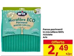 Interspar Panno pavimenti in microfibra 100% riciclata Arix offerta