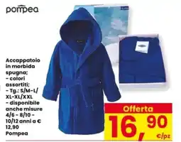 Interspar Accappatoio in morbida spugna Pompea offerta