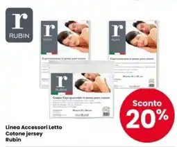 Interspar Linea Accessori Letto Cotone jersey Rubin offerta