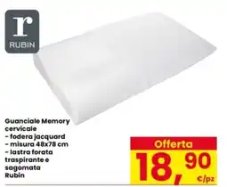 Interspar Guanciale Memory cervicale Rubin offerta