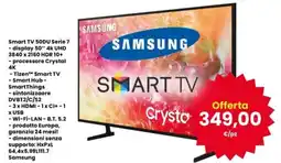 Interspar Smart TV 50DU Serie 7 Samsung offerta