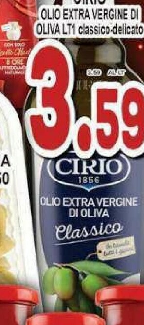 Sacoph Olio extravergine di oliva offerta