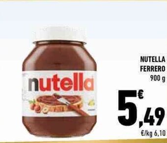 Conad Nutella Ferrero 900 g offerta