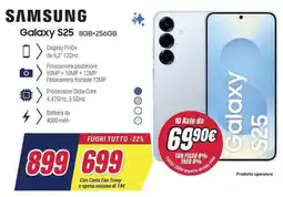 Trony SAMSUNG Galaxy S25 offerta