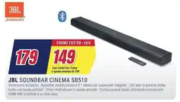 Trony JBL SOUNDBAR CINEMA SB510 offerta