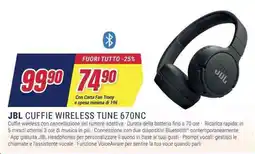 Trony JBL CUFFIE WIRELESS TUNE 670NC offerta