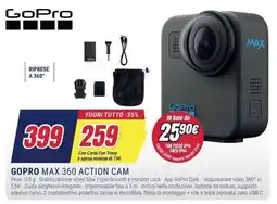Trony GOPRO MAX 360 ACTION CAM offerta