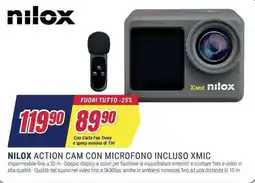 Trony NILOX ACTION CAM CON MICROFONO INCLUSO XMIC offerta
