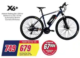 Trony Nilox X6+ offerta