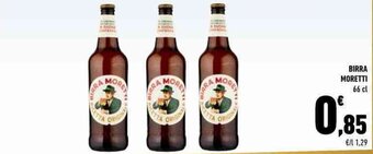 Conad Moretti Birra 66 cl offerta