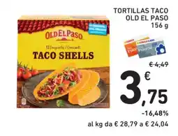 Conad TORTILLAS TACO OLD EL PASO offerta