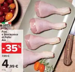 Carrefour Fusi e Sovracosce di Pollo Aia offerta
