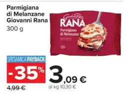 Carrefour Parmigiana di Melanzane Giovanni Rana offerta