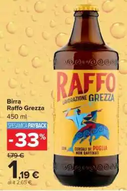 Carrefour Birra Raffo grezza offerta