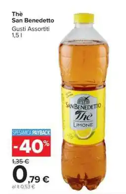 Carrefour Thè San Benedetto offerta