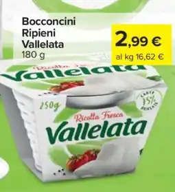 Carrefour BOCCONCINI RIPIENI VALLELATA offerta