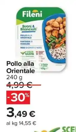 Carrefour Pollo alla Orientale offerta