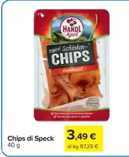 Carrefour Chips di Speck offerta