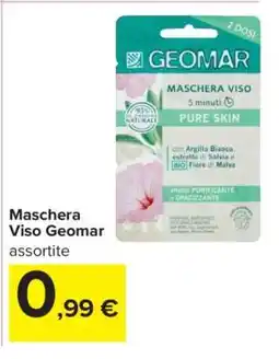 Carrefour Maschera Viso Geomar offerta