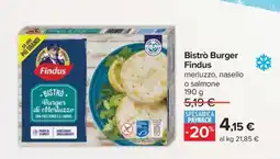 Carrefour Bistrò Burger Findus offerta