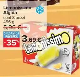 Carrefour Lemonissimo Algida offerta