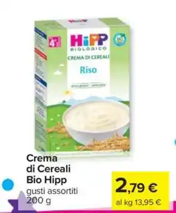 Carrefour Crema di Cereali Bio Hipp offerta