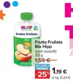 Carrefour Frutta frullata Bio Hipp offerta