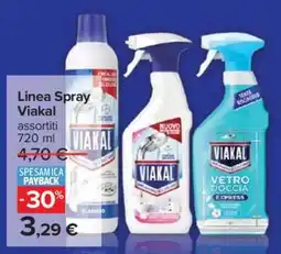 Carrefour Linea Spray Viakal Assortiti offerta