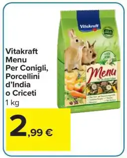 Carrefour Vitakraft Menu offerta
