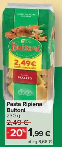 Carrefour Pasta ripiena BUITONI offerta