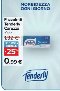 Carrefour Fazzoletti Tenderly Carezza offerta